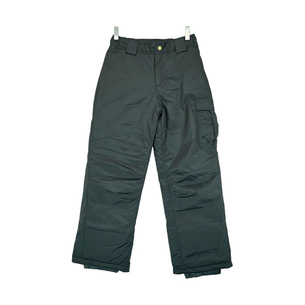NWT White Sierra Girls Cruiser Insulated Snow‎ pants Ski Black Youth Medium M